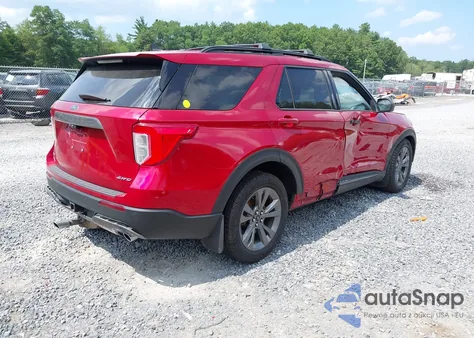 2021 Ford Explorer Xlt from USA, damaged, VIN 1FMSK8DH2MGA21667